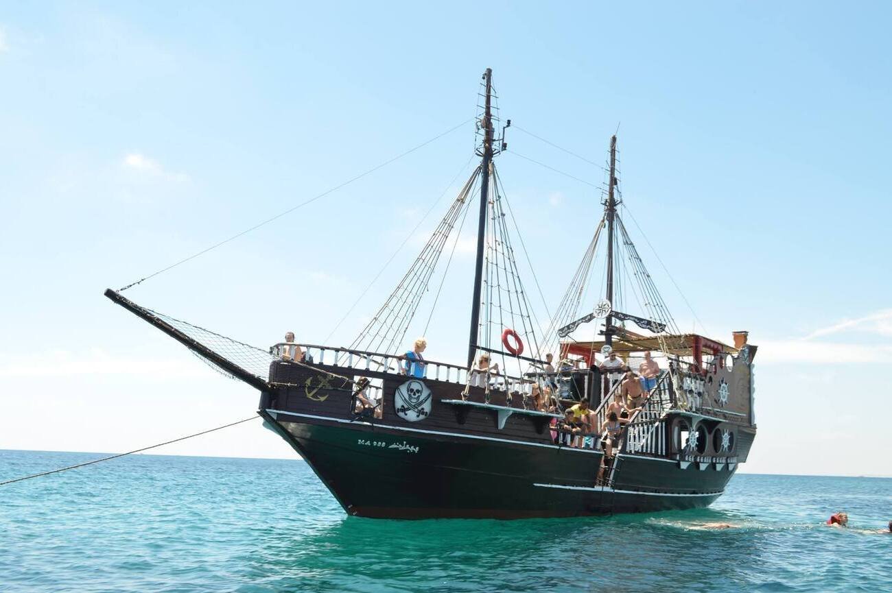 Bateau pirate Delphine, Mahdia